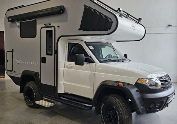 На выставке представят автодом на базе "Патриота" с туалетом и стиральной машиной На выставке представят автодом на базе "Патриота" с туалетом и стиральной машиной