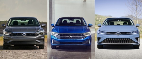 Седан Volkswagen Jetta седьмого поколения обновлен во второй раз