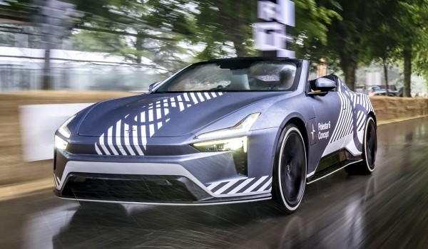 Суперкар Polestar 6: предсерийная версия и Concept BST Суперкар Polestar 6: предсерийная версия и Concept BST