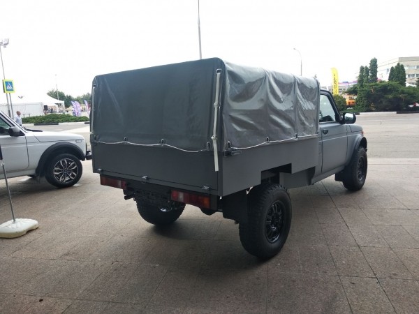 Представлена «Нива» в кузове пикап с увеличенной грузоподъемностью Представлена «Нива» в кузове пикап с увеличенной грузоподъемностью