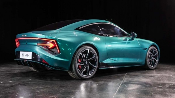 Взгляните на этот впечатляющий концепт нового электрического спорткара MG Cyber GTS