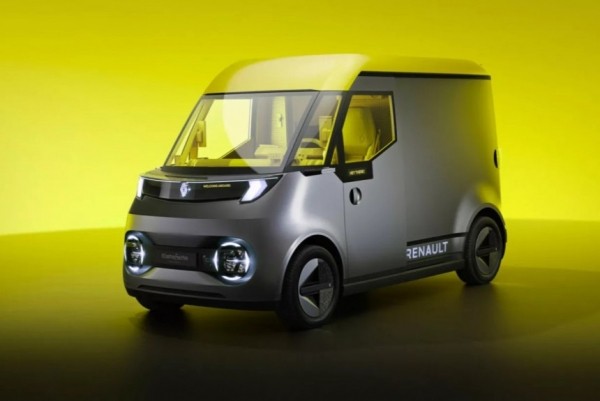 Показан перспективный фургончик Renault Estafette Показан перспективный фургончик Renault Estafette