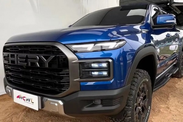 Показан рамный пикап Chery совместной разработки Показан рамный пикап Chery совместной разработки