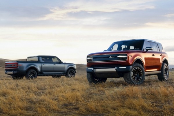 Volkswagen представил пикап и внедорожник под маркой Scout Volkswagen представил пикап и внедорожник под маркой Scout