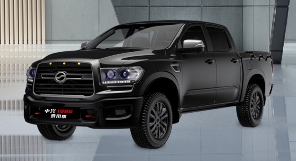 Показан рамный пикап Chery совместной разработки Показан рамный пикап Chery совместной разработки