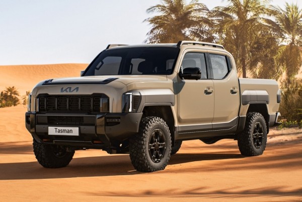 Представлен рамный пикап Kia Tasman Представлен рамный пикап Kia Tasman