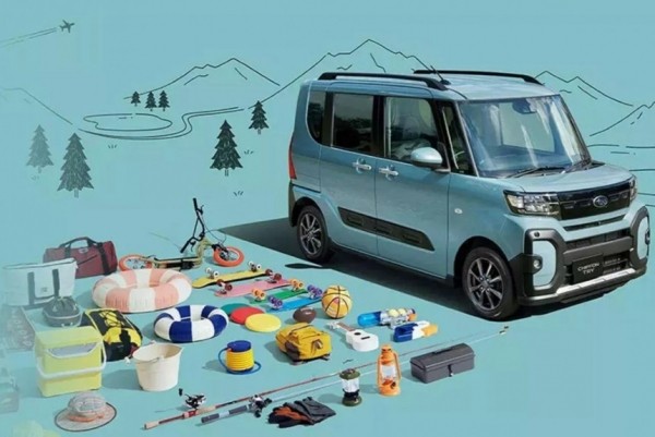 Микровэн Subaru Chiffon обзавелся версией для путешествий Микровэн Subaru Chiffon обзавелся версией для путешествий