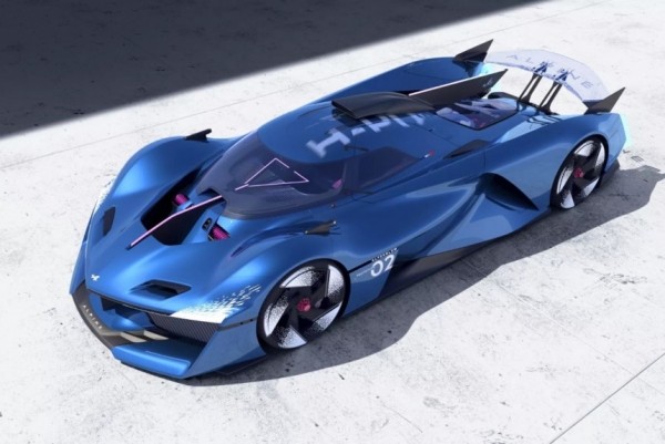 Суперкар Alpine Alpenglow Hy6 похвастал водородным двигателем V6 Суперкар Alpine Alpenglow Hy6 похвастал водородным двигателем V6