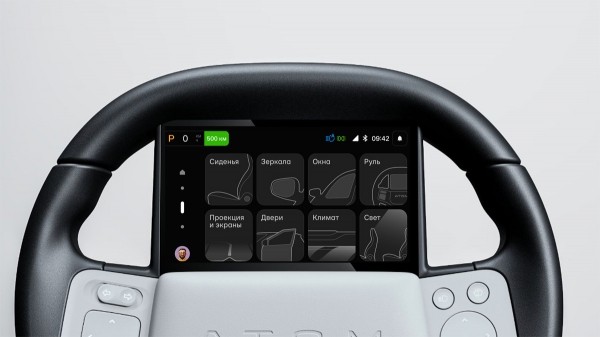 Электромобиль Атом: подробности о цифровой начинке Электромобиль Атом: подробности о цифровой начинке