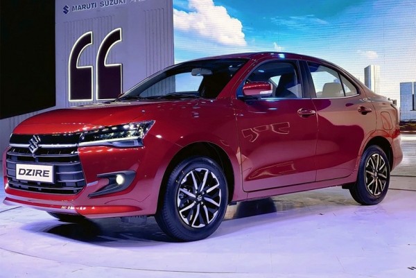 Новый седан Suzuki Dzire еще сильнее отдалился от хэтчбека Новый седан Suzuki Dzire еще сильнее отдалился от хэтчбека