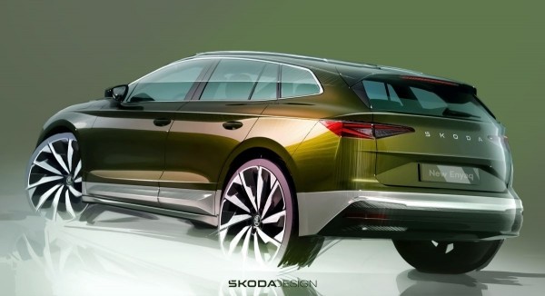 Кроссовер Skoda Enyaq готовится к рестайлингу Кроссовер Skoda Enyaq готовится к рестайлингу