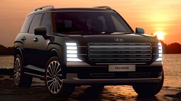Показан кроссовер Hyundai Palisade нового поколения Показан кроссовер Hyundai Palisade нового поколения