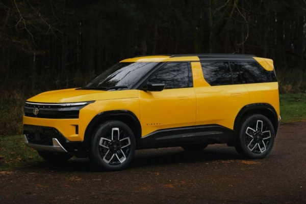 Будущий кроссовер Tata Sierra: версия с ДВС