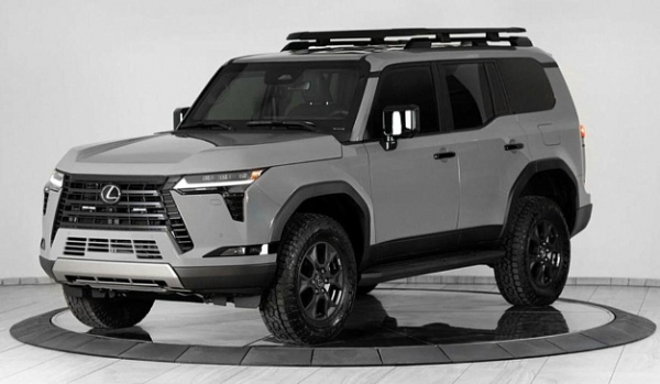 Lexus LX подготовили для серфинга и пляжного отдыха