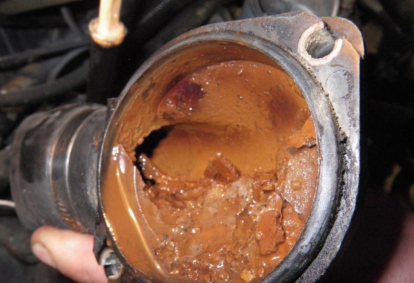 В автосервисе показали, что будет с автомобилем, если годами не менять антифриз В автосервисе показали, что будет с автомобилем, если годами не менять антифриз