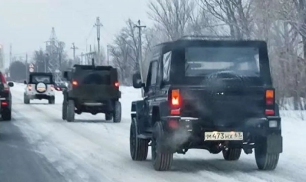 Внедорожники Stalker заметили на трассе под Тольятти