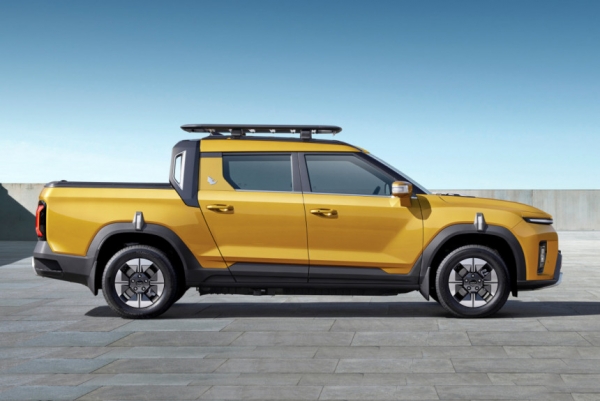 Пикап KGM Musso EV: передний или полный привод Пикап KGM Musso EV: передний или полный привод