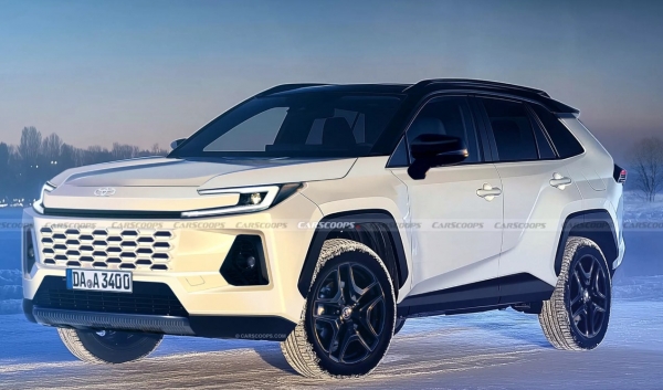 Совершенно новый Toyota RAV4 раскрыли на независимых фотоизображениях Совершенно новый Toyota RAV4 раскрыли на независимых фотоизображениях