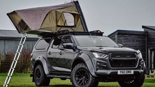 Пикап Isuzu D-Max AT35 стал внедорожным кемпером Basecamp Пикап Isuzu D-Max AT35 стал внедорожным кемпером Basecamp