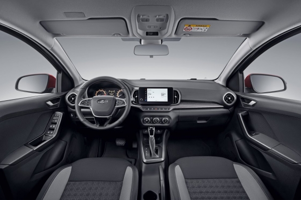 Салон серийной Lada Iskra впервые раскрыли на детальных фото Салон серийной Lada Iskra впервые раскрыли на детальных фото