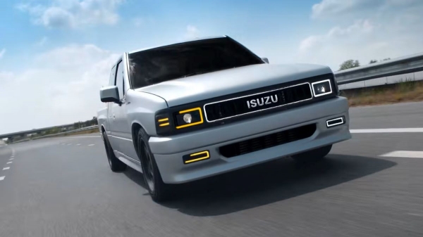 Представлен рестомод Isuzu Dragon Max с мотором от пикапа D-Max