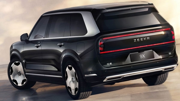 Гибридный кроссовер Zeekr 9X показан на фирменных изображениях Гибридный кроссовер Zeekr 9X показан на фирменных изображениях