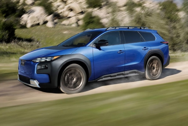 Двойной дебют: кроссовер Subaru Trailseeker и обновленная Solterra Двойной дебют: кроссовер Subaru Trailseeker и обновленная Solterra