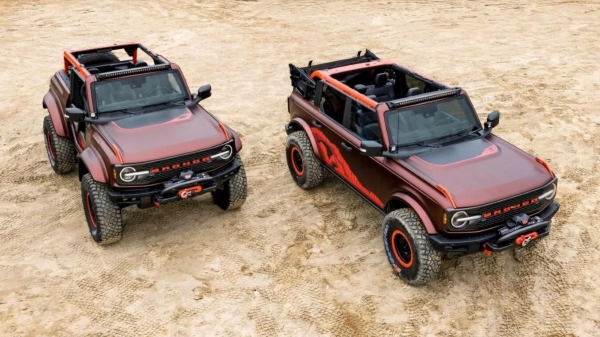 Ford Bronco Arches и Cliffhanger: вездеходы для фирменного сафари Ford Bronco Arches и Cliffhanger: вездеходы для фирменного сафари
