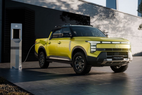 Пикап Nissan Frontier Pro: подзаряжаемый гибрид на раме Пикап Nissan Frontier Pro: подзаряжаемый гибрид на раме