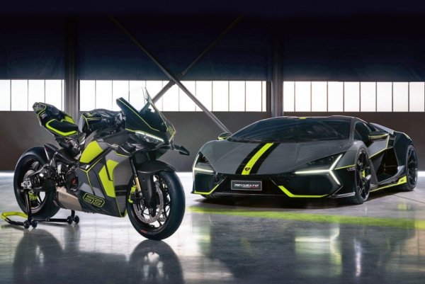 Супербайк Ducati Panigale V4 Lamborghini вдохновлен гиперкаром Revuelto