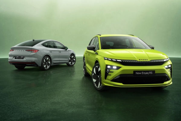 Skoda Enyaq RS обновлена вслед за базовой моделью Skoda Enyaq RS обновлена вслед за базовой моделью