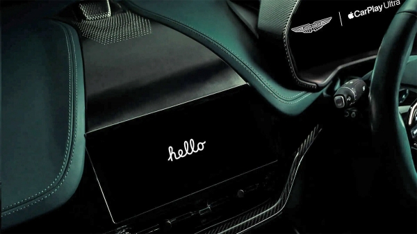 Автомобили Aston Martin первыми примерят Apple CarPlay Ultra