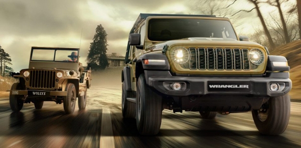 Ностальгический Jeep Wrangler по мотивам Виллиса: не только для США