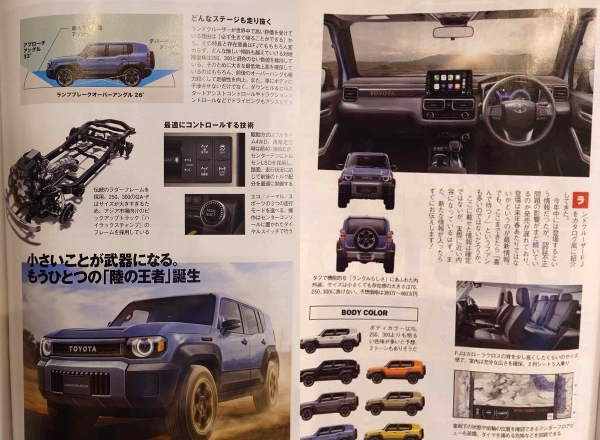 Компактная Toyota Land Cruiser FJ: первая информация