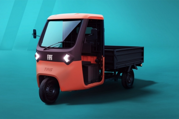 Представлен трехколесный грузовичок Fiat Tris Представлен трехколесный грузовичок Fiat Tris