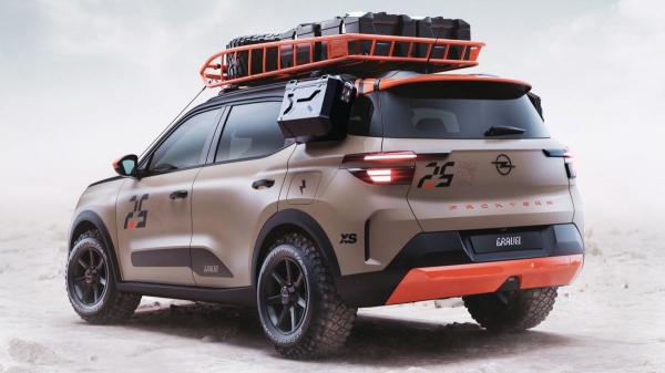 Кроссовер Opel Frontera прикинулся суровым внедорожником