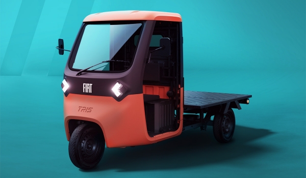Представлен трехколесный грузовичок Fiat Tris Представлен трехколесный грузовичок Fiat Tris