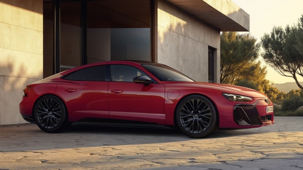 Обновленный седан Audi e-tron GT: базовая версия