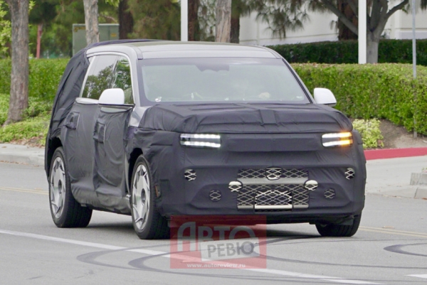 Флагманский кроссовер Genesis GV90 вышел на испытания