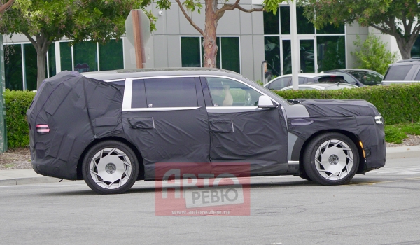 Флагманский кроссовер Genesis GV90 вышел на испытания