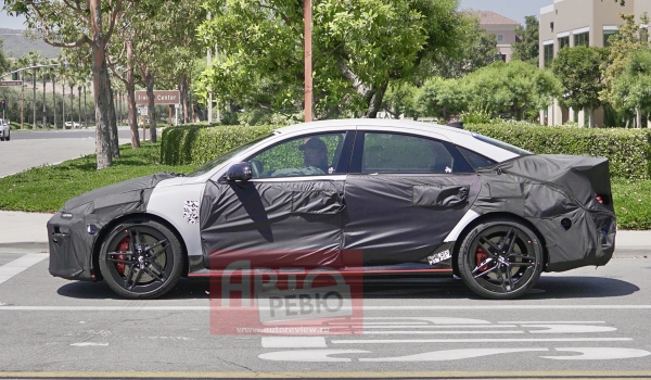 Экстремальный Hyundai Ioniq 6 N замечен на испытаниях в США