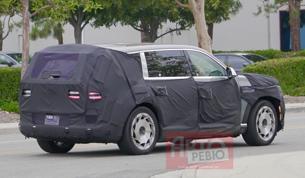 Флагманский кроссовер Genesis GV90 вышел на испытания