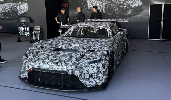 Будущий суперкар Toyota GT приехал на Фестиваль скорости Будущий суперкар Toyota GT приехал на Фестиваль скорости