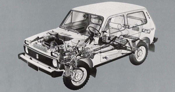 Ныряем в&nbsp;прошлое с&nbsp;проходимцами Lada 4x4 и&nbsp;УАЗ Хантер