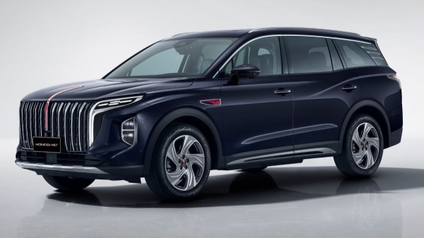 Кроссовер Hongqi HS7 второго поколения приготовился к дебюту в России Кроссовер Hongqi HS7 второго поколения приготовился к дебюту в России