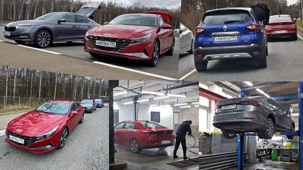 Выбираем из седана Hyundai Elantra и лифтбека Skoda Octavia