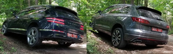 Противопоставляем дизельные Genesis GV80 и VW Touareg Противопоставляем дизельные Genesis GV80 и VW Touareg