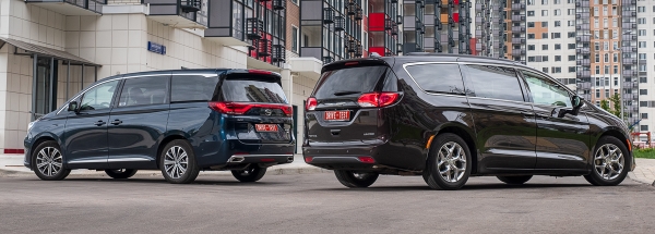 Выбираем между максивэнами Chrysler Pacifica и GAC GN8 Выбираем между максивэнами Chrysler Pacifica и GAC GN8