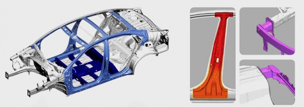 Пижоним на седане Volkswagen Jetta перед Kia Cerato Пижоним на седане Volkswagen Jetta перед Kia Cerato