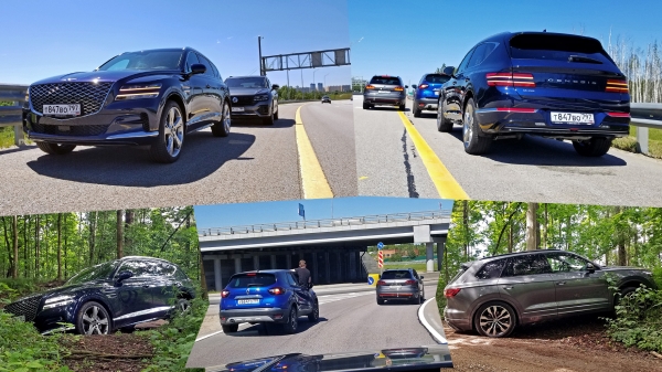 Противопоставляем дизельные Genesis GV80 и VW Touareg Противопоставляем дизельные Genesis GV80 и VW Touareg